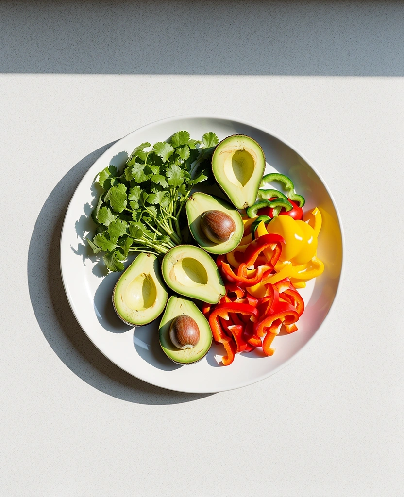 Ingredientes frescos mexicanos