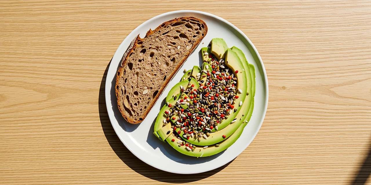 Desayuno nutritivo en cocina moderna